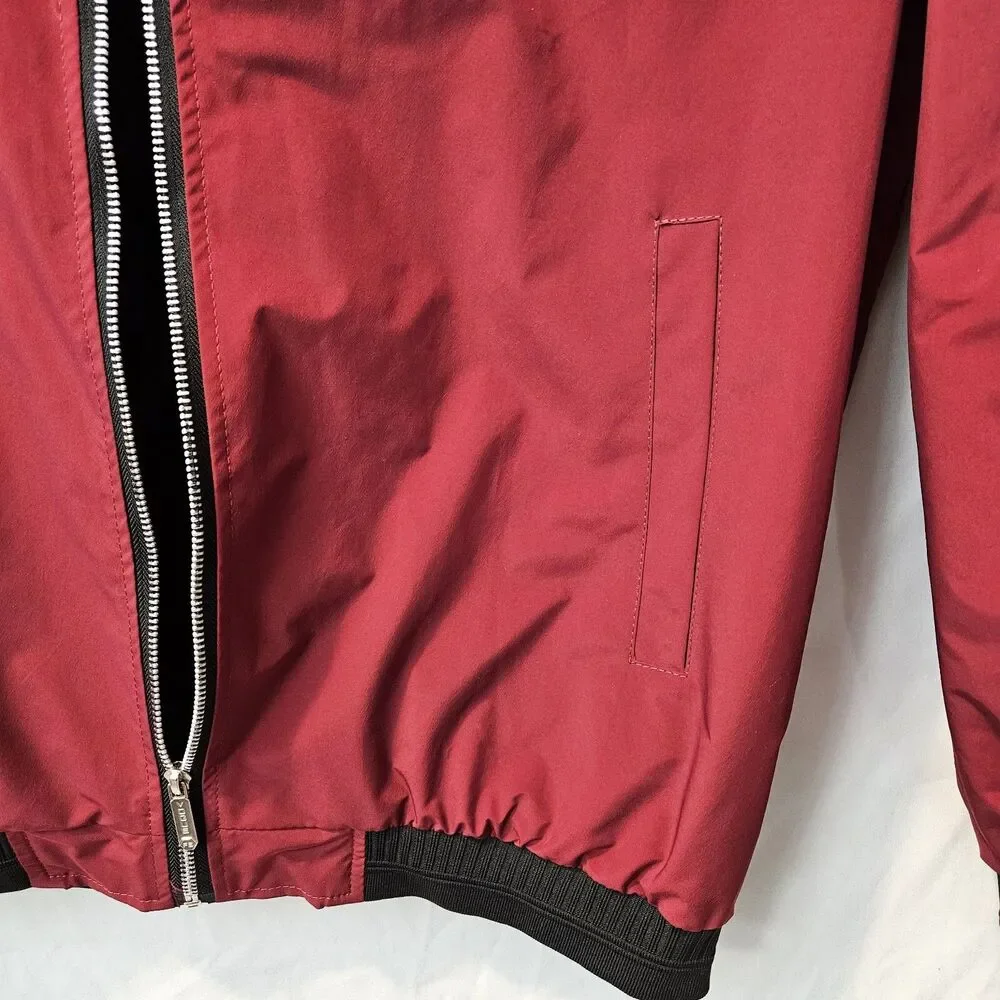 Vogue FS Burgundy Lightweight Bomber Jacket - Men's X Large - Picture 6 of 13